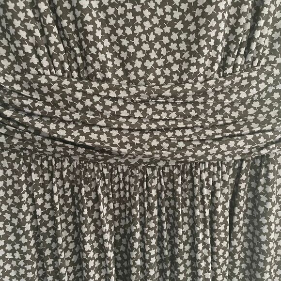 New Boden Abigail Jersey Maxi Midi Dress Sz 12 Long 12L Long Sleeve - Picture 4 of 6